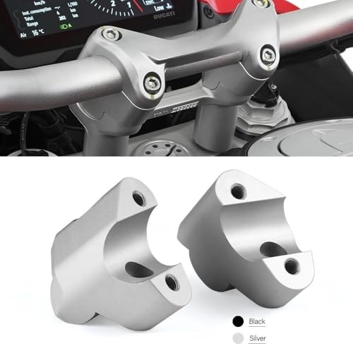 Guidon riser Multistrada V4 pour éliminer la fatigue des poignets