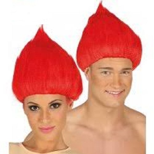 Parrucca Trolls Rossa