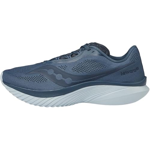 Saucony Men's Kinvara 15 Sneaker, Dusk/Granite, 12