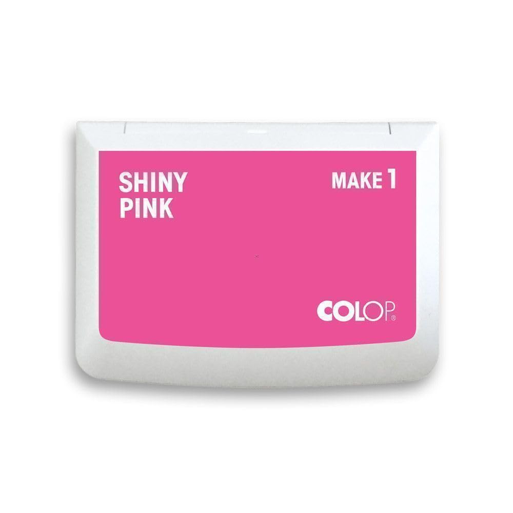 Colop Shiny Pink Make 1 Ink Pad 50 X 90 Mm