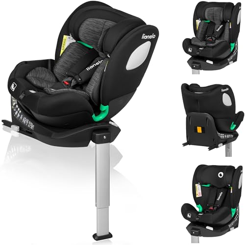 Lionelo LO-BRAAM I-SIZE BLACK CARBON Fotelik Samochodowy, Czarny, 0-36 kg