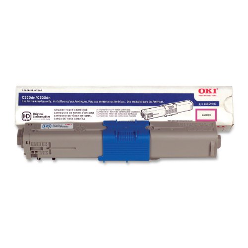 Oki Data Type C17 C330/530/MC361/MC561 Toner Cartridge (Magenta) - 44469702