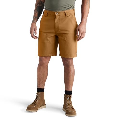 Carhartt Men's 106847 Rugged Flex® Relaxed Fit Duck Double-Front Utilit - 42W - Carhartt Brown - image 1