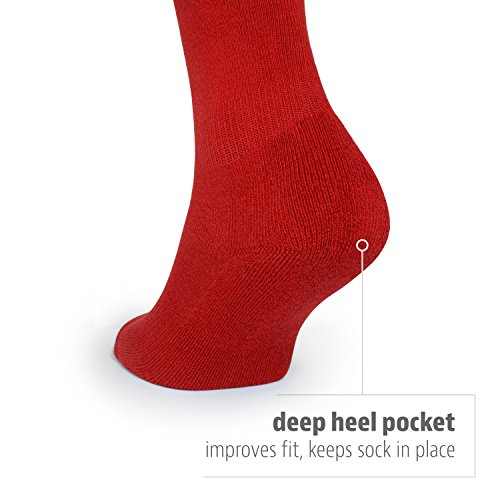 Sof Sole All Sport Over-the-calf Team Athletic Performance Socks for Men and Youth (6 Pairs)4
