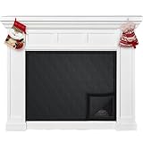 Copertura per schermo per caminetto - Ferma spifferi magnetico, Scudo decorativo per il fo...