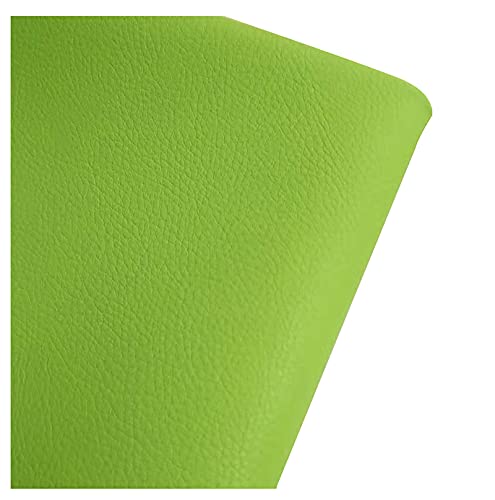 Konstläder konstläder vinyl konstläder material lädertyg kläder klädsel av metern fast bredd 1,6 meter (5,2 fot) 35 färger-grön 27# 1,6 x 10 m (5,2 x 32,8 fot)