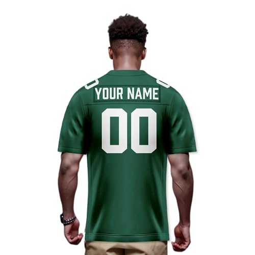 Image of Custom Replica Football Jersey with Name Number Logo
