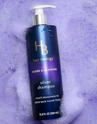 Generic H'B Silver and Glowing Purple Shampoo for All Hair Types, 12.8 fl oz (pack of 1)