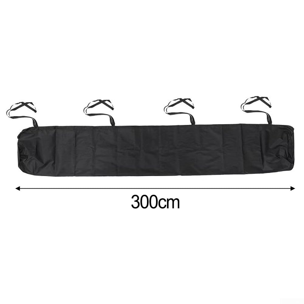 Copertura per tenda da sole per esterni, impermeabile, in tessuto Oxford 210 DPU, protezione da sole e pioggia, per giardini, patii, terrazze (300 cm)