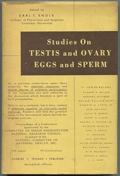Hardcover STUDIES ON TESTIS & OVARY EGGS & SPERM [Unknown] Book
