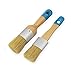 Chalk & Wax Paint Brush Set for Furniture,DIY Painting and Waxing Tool,Milk Paint,Stencils,Natural Bristles,Home Decor by MAXMAN,Small Size