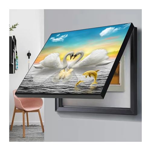 Couvercle de compteur électrique 60x40 cm avec cadre pour boîte à fusibles