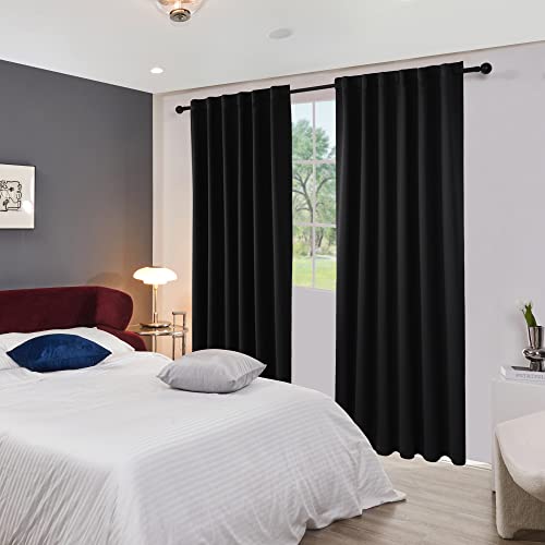 Deconovo-Blackout-Curtains-84-Inches-Long-Black-Blackout-Curtains-for-Bedroom-2-Panels-52×84-Inch-Room-Darkening-Curtains-for-Living-Room-Back-Tab-and-Rod-Pocket-Black-Curtains