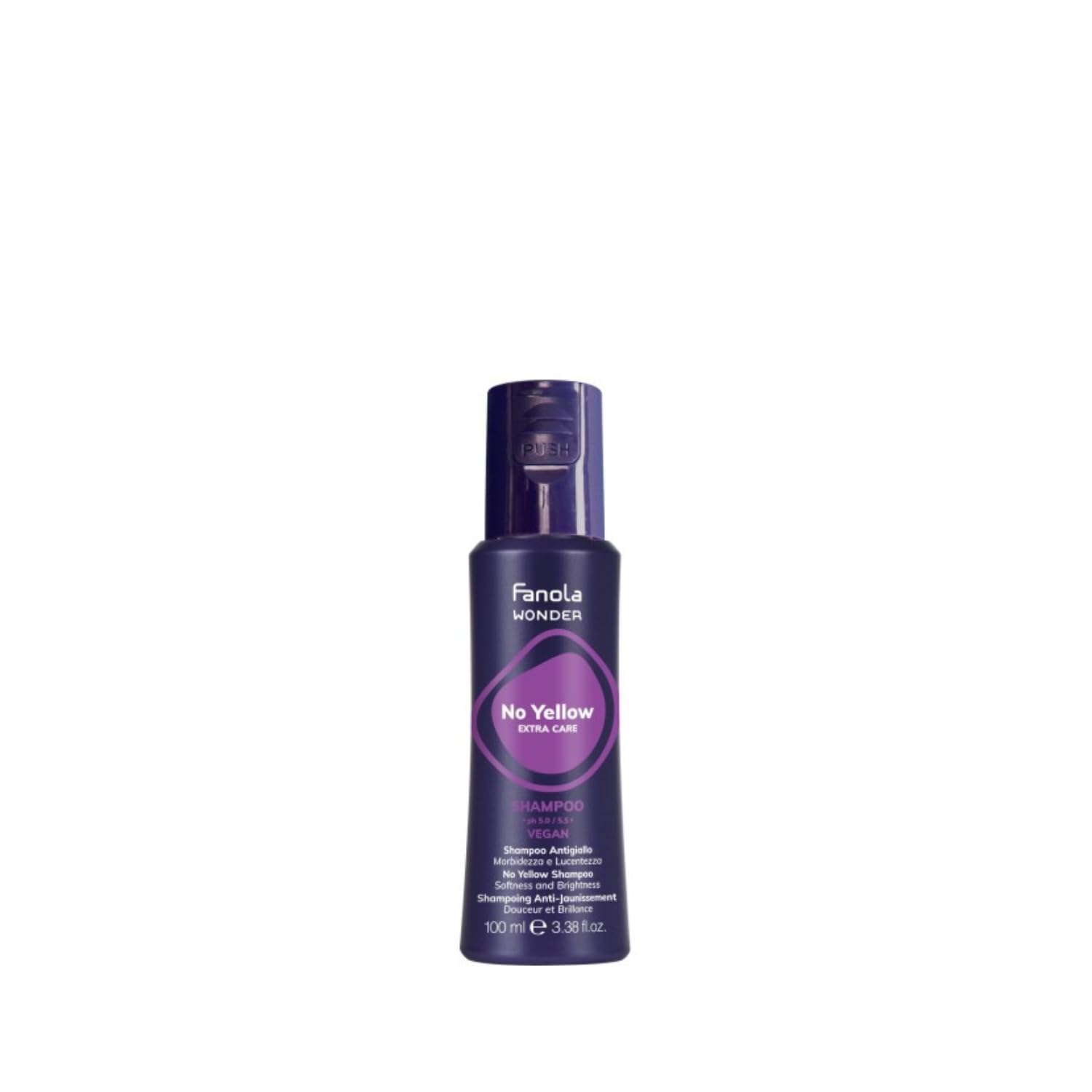 Amazon.com : Fanola Wonder No Yellow Purple Shampoo - Purple Color