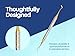 ARTMAN INSTRUMENTS Dental Composite Filling Instruments Kit – 7 Pcs Golden Plasma Coated Stainless Steel for Amalgam, Glass Ionomer, and Restorative