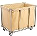 MERTNK Chariots Mobiles Sacs Amovibles Avec Panier À Linge Troller Chariot À Roues Chariot À Roulettes Avec Sacs de Tissu Détachables Durables, 4 Roulettes Cadre En Acier Pour Hôtel