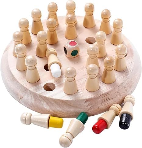 Image of Memory Chess Game, Memory Game for Kids, Board Games, Educational Intelligent Games Toys for Boys and Girls Fun Adults at Home Toys for 6 Year Old Boy funzone Puzzle Game for Kids