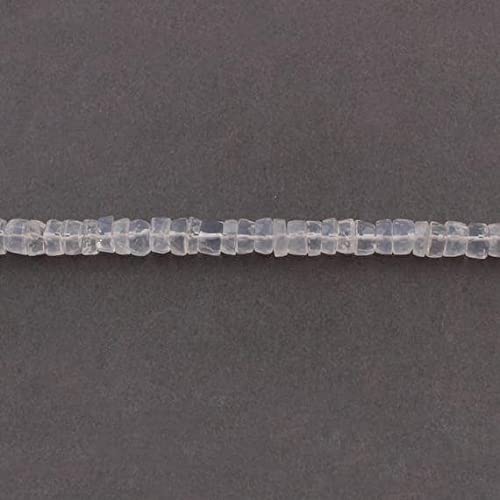 Rondelles en quartz de glace LKBEADS éclat facetté heishi pour bijoux raffinés