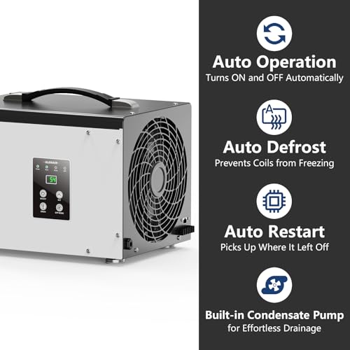 Image of ALORAIR 70 PPD Dehumidifier with Pump for Crawl Space and Basement