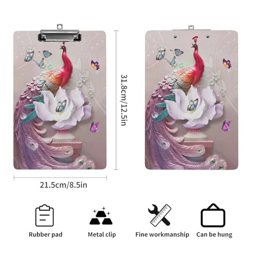 Porte-Formulaires Clipboard A4 Papillon pour Prendre des Notes Partout - 2