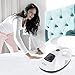 YEJEN Bed Vacuum Cleaner with Advanced HEPA Filtration, Vibrating Pad and Powerful Suction to Removes Allergens, Perfect for Carpet, Sofa, Pillow, Mattress and Curtain