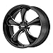 AR912 TT60 22x11, Bolt Pattern: 5x120/, Offset: 38, SATIN BLACK MILLED, set of 1