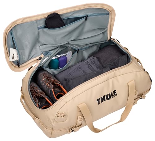 Image of Thule Chasm 70L Duffel Bag, Weather-Resistant Materials, Easy Packing, Converts to Backpack, Internal Pockets, Travel-Ready