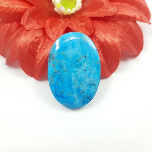 Turquoise naturelle 84 carats d'exception pour haute joaillerie