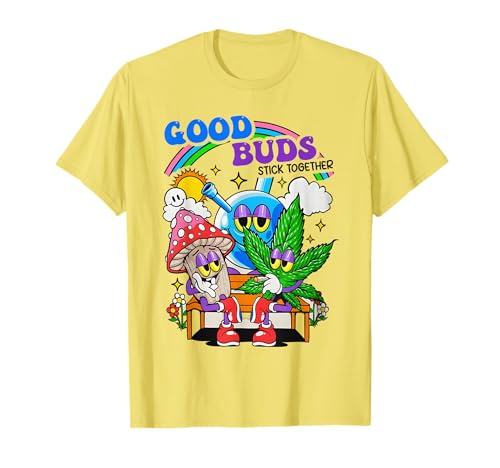 Good Buds Stick Together Rainbow Weed Meme...