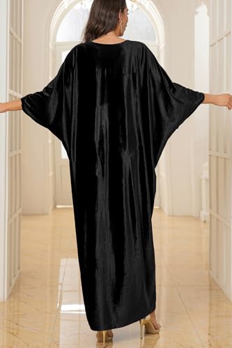 Bata de playa para bikini tipo kimono largo de verano floral 3