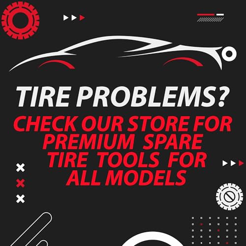 Image of Premium Spare Tire Lug Wrench Tool Kit for Chevrolet Suburban, Avalanche, GMC Yukon, and Cadillac Escalade - Durable Carbon Steel, Rust-Resistant Coating