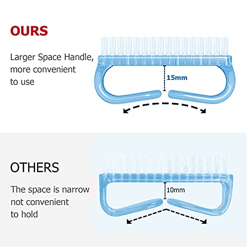 Baal Handle Nail Brush Fingernail Brush Cleaner Hand Scrub Cleaning - Image 6