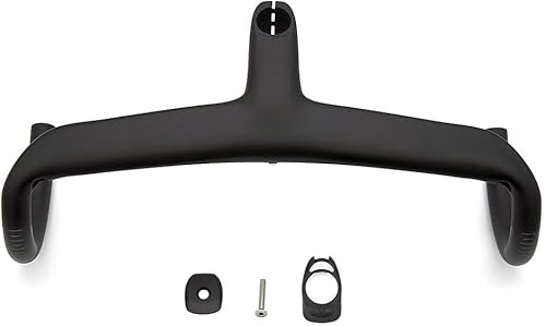 Guidon de vélo de route en fibre de carbone haute résistance T800 intégré 380 40