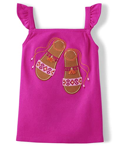 Image of Gymboree Girls' and Toddler Embroidered Tank Top