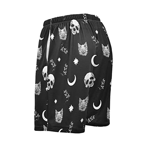 Men's Pajama Short Sleepwear Pj Bottom Elastic Waistband Lounge Short4