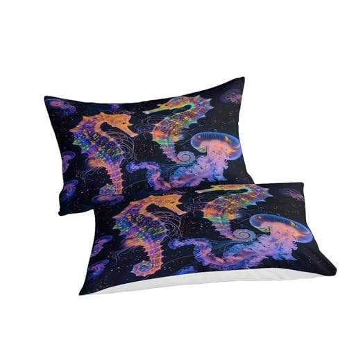 Parure de lit océan en microfibre pour créer une ambiance marine dans la chambre