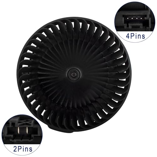 Image of BOXI Front HVAC Blower Motor with Fan Cage Fits for Mercedes-Benz GL320 GL350 GL450 GL550 ML320 ML350 L450 ML500 ML550 R320 R350 R63 AMG 2006-2012 |1648350307, 1648350507, 164 835 03 07, 1648350007