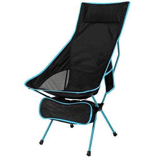 LBLA Lightweight Camping Chair Folding Chairs for Outdoors Camping Hiking Picnic Backpacking Lawn