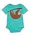 Doodle Pants - Green Sloth Bodysuit - 9M