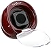 Diplomat Single Burgundy Watch Winder with Built-In IC Timer