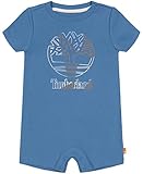 Timberland Baby Boys Romper, Union Blue, 0/3M US