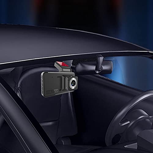 KKcare 1080P DVR Dash Camera Gravador de condução Dashcam de carro de 4 polegadas Suporte grande ang