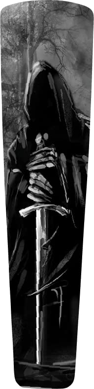 Kustom Cycle Parts Aftermarket Grim Reaper Sword Themed Plastic Dash Panel Console Insert! Fits Harley Davidson 21+ Street Glides & 21+ Road Glides. Easy Install!