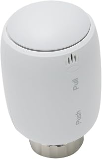 Smartes Heizkörperthermostat, App-gesteuert, 5-30°C Bereich, ±0,7°C Genauigkeit, für M30x1,5mm Ventile, ZigBee-fähig, Flüsterleiser Betrieb