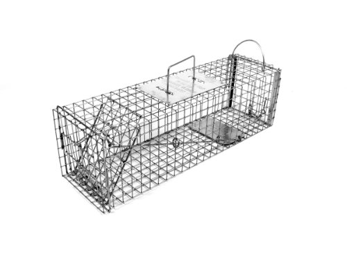 Tomahawk Live Trap - Model 605 - Original Series Rigid Live Trap with one Trap Door and Easy Release Door - 24x7x7 Extra Long for Skunk, Opossum, Prairie Dog, Large Squirrel Sized Animals