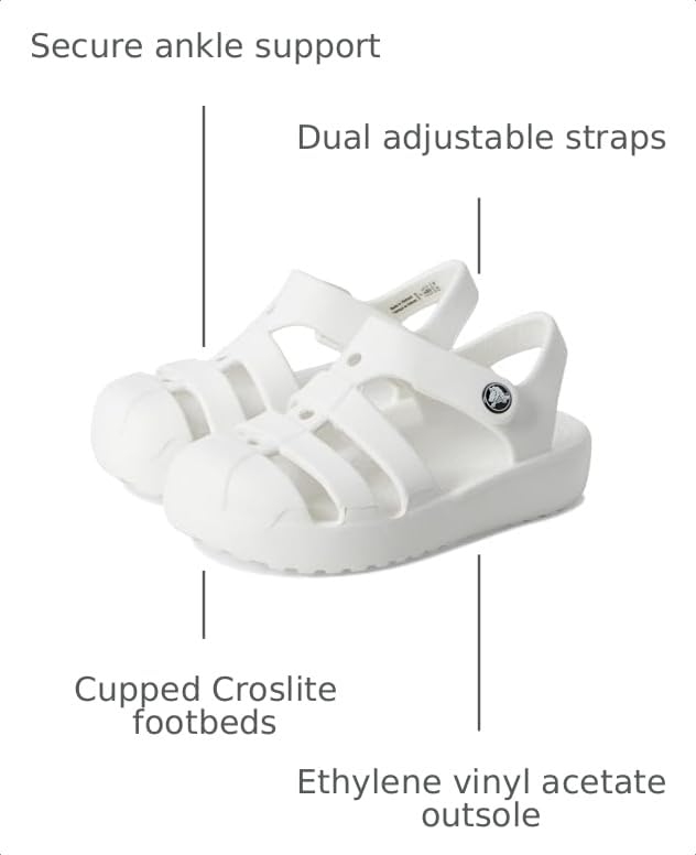 Image of Crocs Kids' Classic Fisherman Sandals