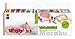 Produktbild Marabu 1305000000080 - Easy Marble Neon Set, 5 Farben + Permanent Marker, Marmorierfarbe zum kinderleichten Tauchmarmorieren von Kunststoff, Glas, Holz, Styropor und flächigen Marmorieren von Papier