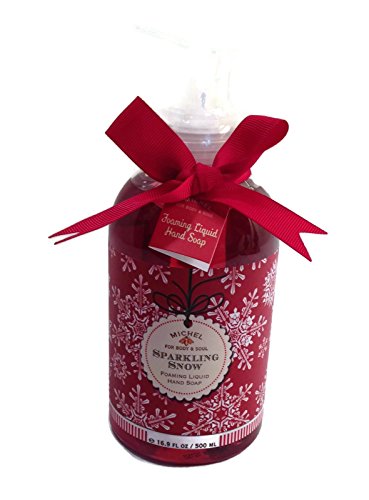 Michel Sparkling Snow Foaming Liquid Hand Soap 16.9 Fl Oz