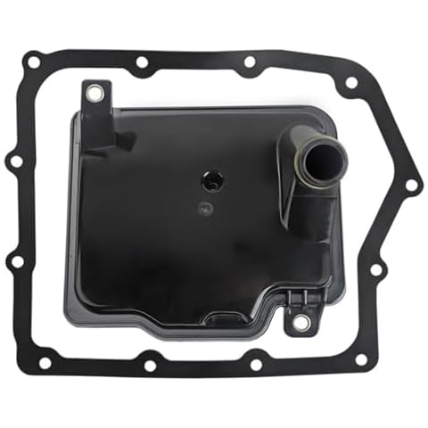 62TE Automatic Transmission Filter with Gasket Fits for Dodge Grand Caravan Avenger Ram ProMaster Chrysler Town & Country 200, Replaces# 68018555AA 05078555AA FT1240 58128 Cover