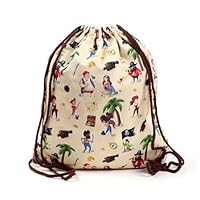 Puckator - Beutel aus Baumwolle - Piraten - Jolly Rogers